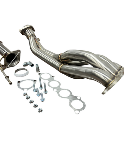 SPDZ1 K20 K20Z3 K24 06-11 Honda Civic Si FG2 FD FA K-Series Tri-Y 2.5" Header Exhaust 2.0L 2.4L 8th Gen FA5 - Korvel