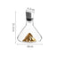 1500ML Hand - blown Crystal Wine Decanter with Built - in Aerator Pourer, ideal for red wine. - Korvel