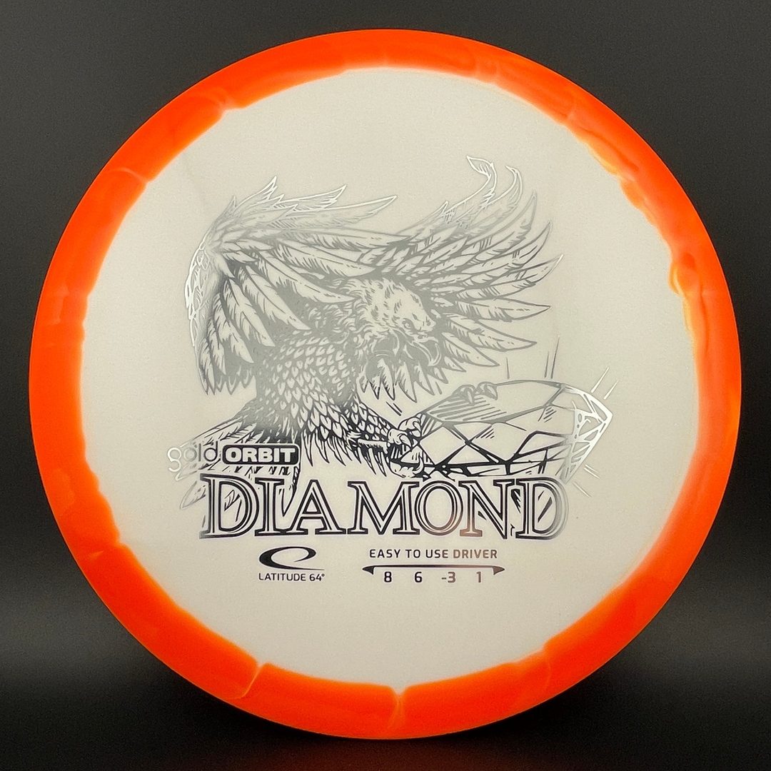 Disque de Golf en Diamant Gold Orbit