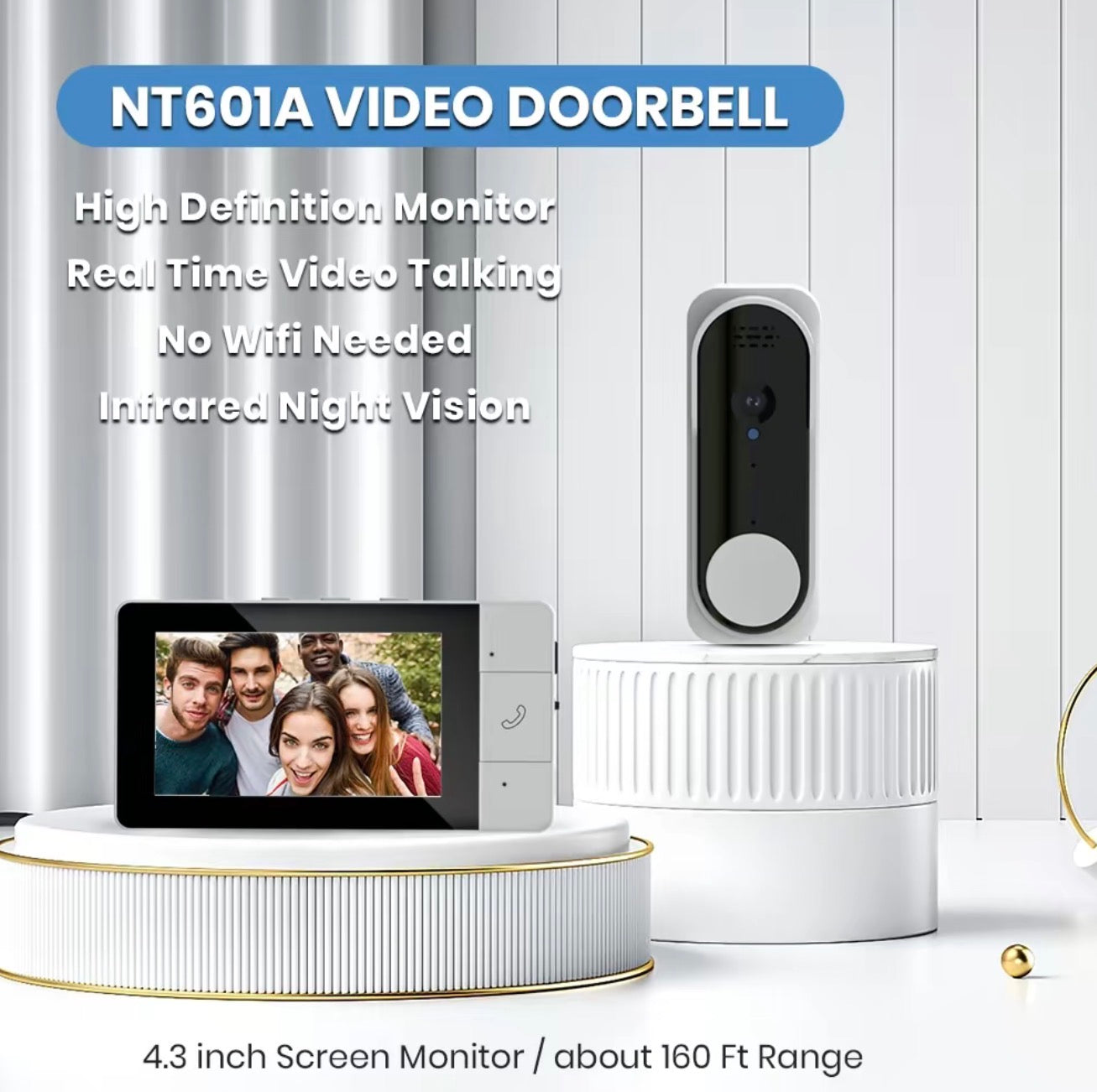 BellCam Door Camera - Privacy-Focused Video Doorbell