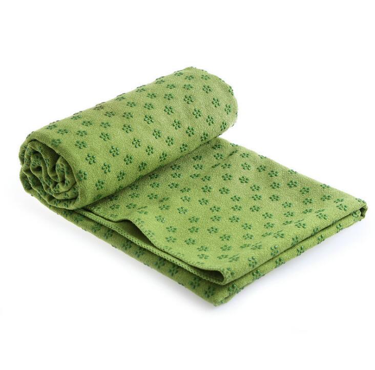YOUGLE Non Slip Yoga Mat Cover Towel Blanket For Fitness Exercise Pilates Training - Korvel