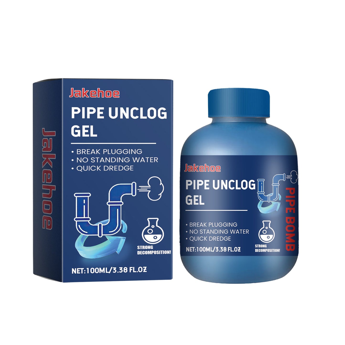 Gel Premium para Desatascar Tuberías para una Limpieza Efectiva de Desagües