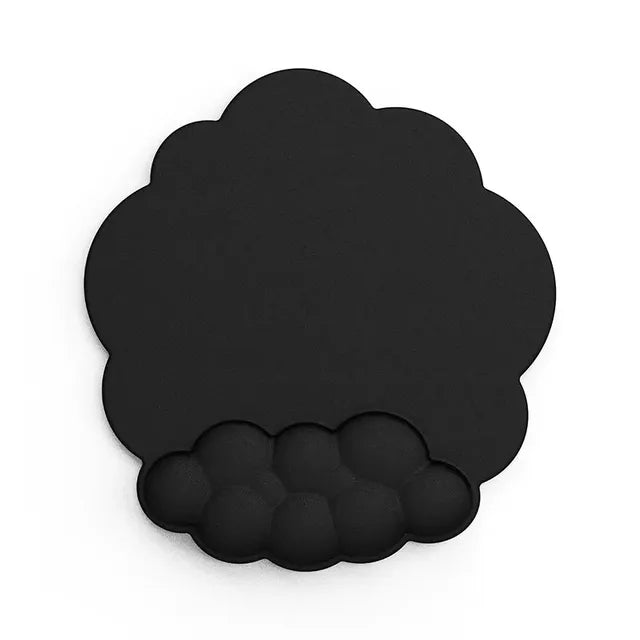 Mouse pad with wrist rest keyboard cloud anti-slip memory foam desktop office gamer mouse wrist rest - Korvel