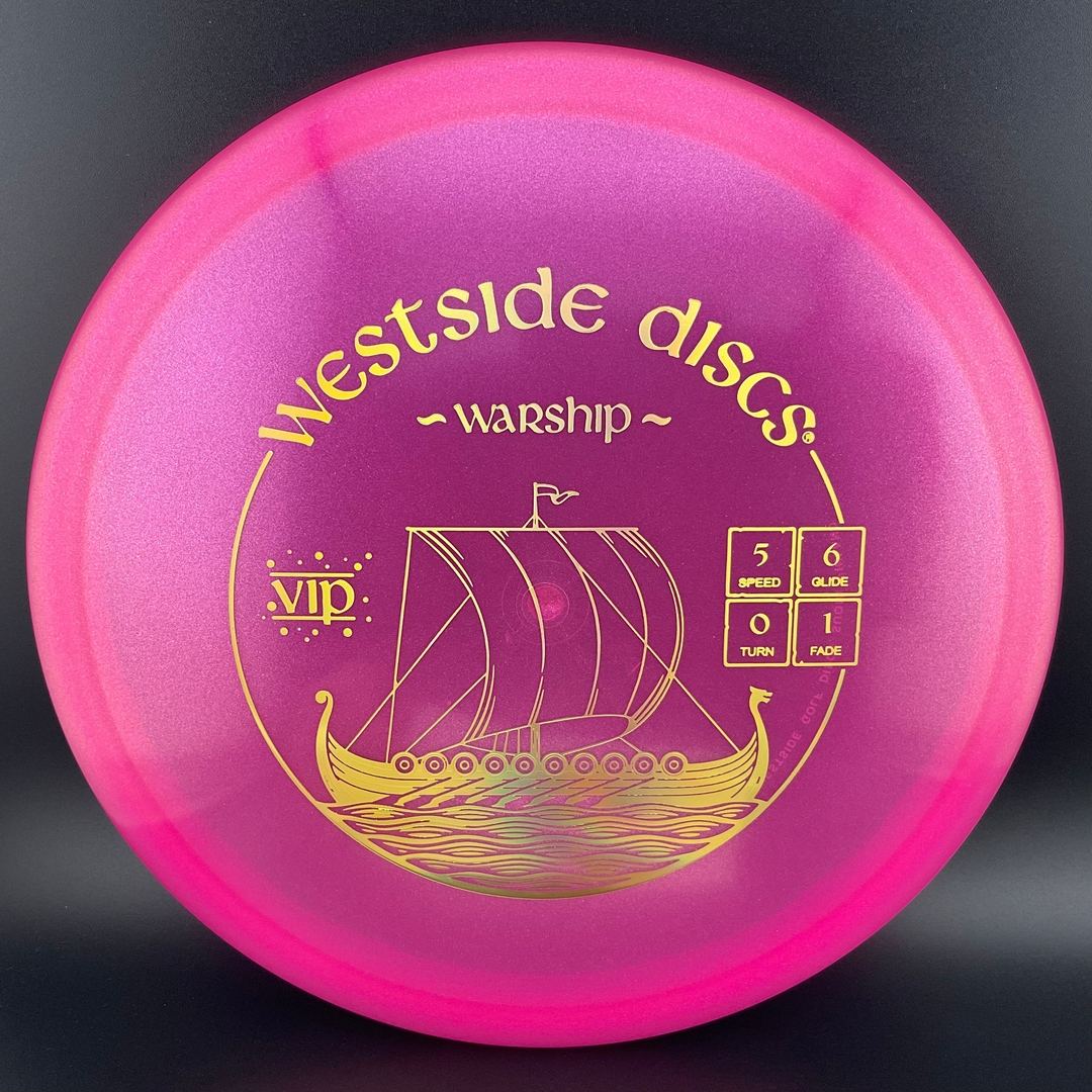 VIP Glimmer Warship Disc Golf Disc