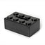 ABS Building Block Shaped Tissue Box Wall-mounted Creative Face Towel Box Organizer Perforation-free Removable - Korvel