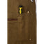 Long heavy-duty canvas tool apron, carpenter apron, carpenter 16 ounces, fully adjustable, no need for waxing - Korvel