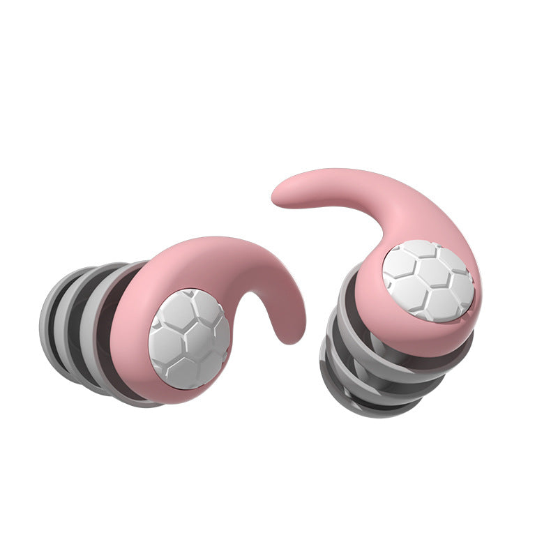 New soundproof and noise reducing earplugs silicone waterproof swimming dormitory noise filter hearing protection - Korvel