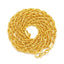 Hip Hop Grass Letter Pendant with Cuban Chain