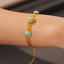 Turquoise Titanium Steel Bracelet - Korvel