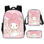 New Cartoon School Bag Printing Custom Bookbag High Quality Backpack Pencil Cases Kids Bags For Girls - Korvel