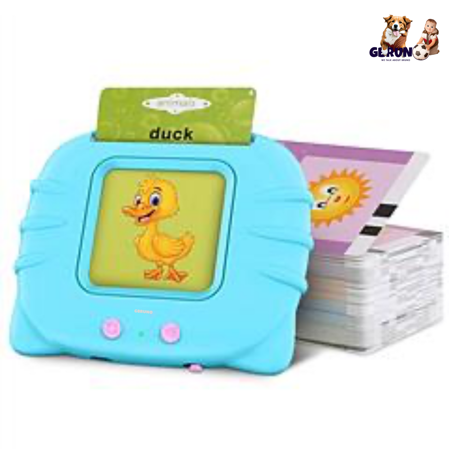 GBruno 224 Words Kid Flash Cards