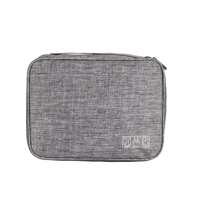 Portable Cable Organizer Bag for Travel & Home Storage