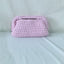 Women's Hand-Crocheted Dumpling Clutch Bag