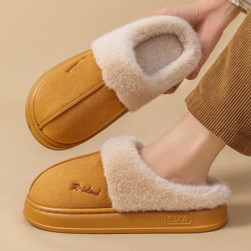 Chaussons Fluffy Premium pour Couples - Confort Intérieur Douillet
