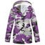Hooded Camouflage Waterproof Outdoor Shell Jacket