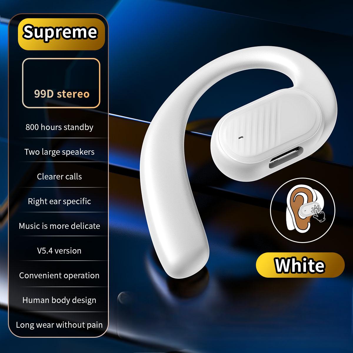Premium Single Side Bluetooth Earphones with Long Battery Life