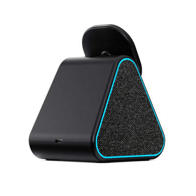 Wireless charger with speaker suitable for Apple phone magnetic wireless charging stand adjustable with Bluetooth speaker - Korvel