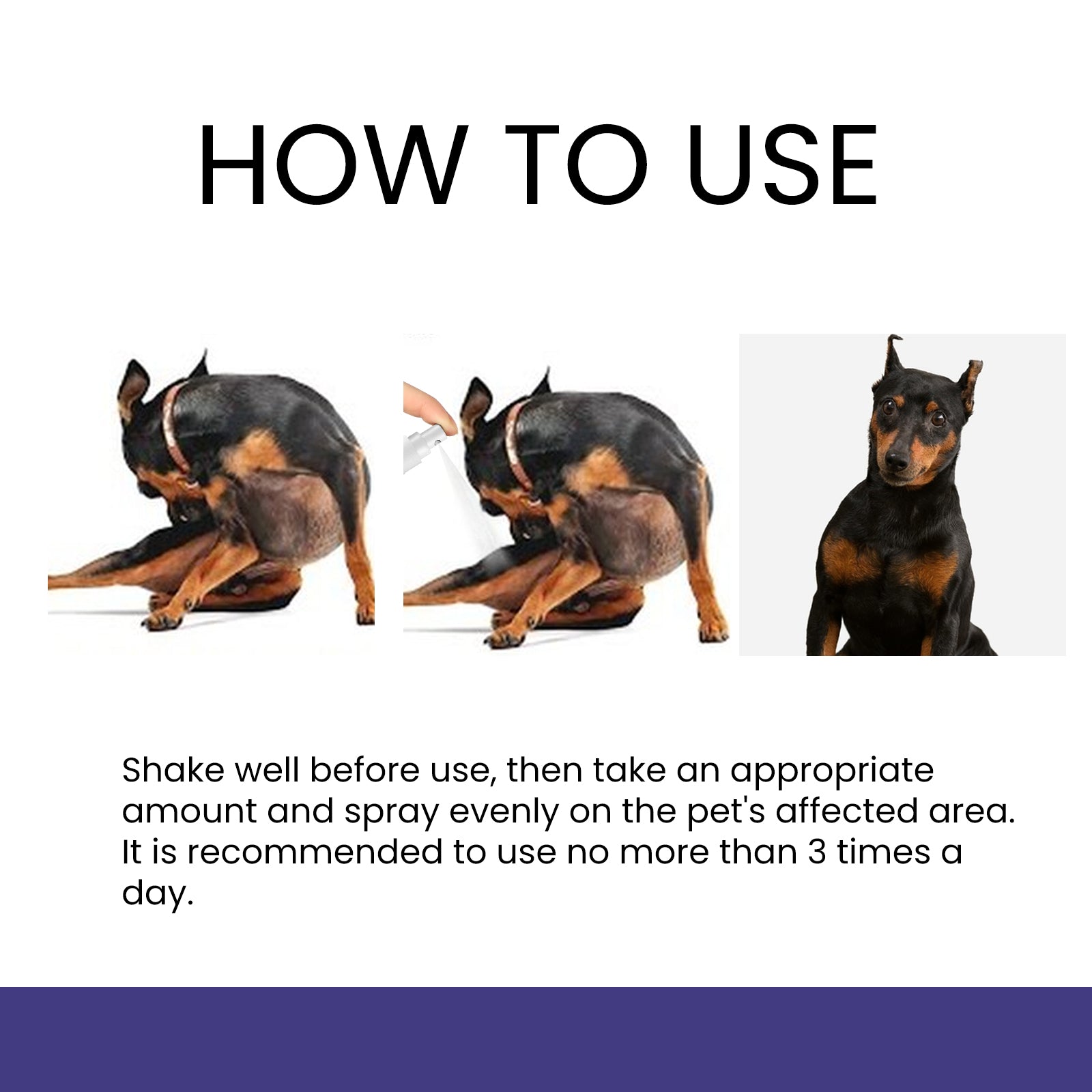 Pet Anti-Itch Spray, Pet Universal Cleaning And Soothing Skin Fur For Anti-Mite Anti-Bug Anti-Itch Spray - Korvel