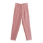 Pantalons Droits Chic pour Femme de Bureau