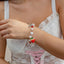 Sweet strawberry bow bracelet Bracelet temperament versatile imitation pearl vacation jewelry - Korvel