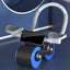 New Design Indoor Home Exercise Flat Elbow Supporter 2 Wheel Ab Trainer Automatic Rebound Abdominal Wheel Roller - Korvel
