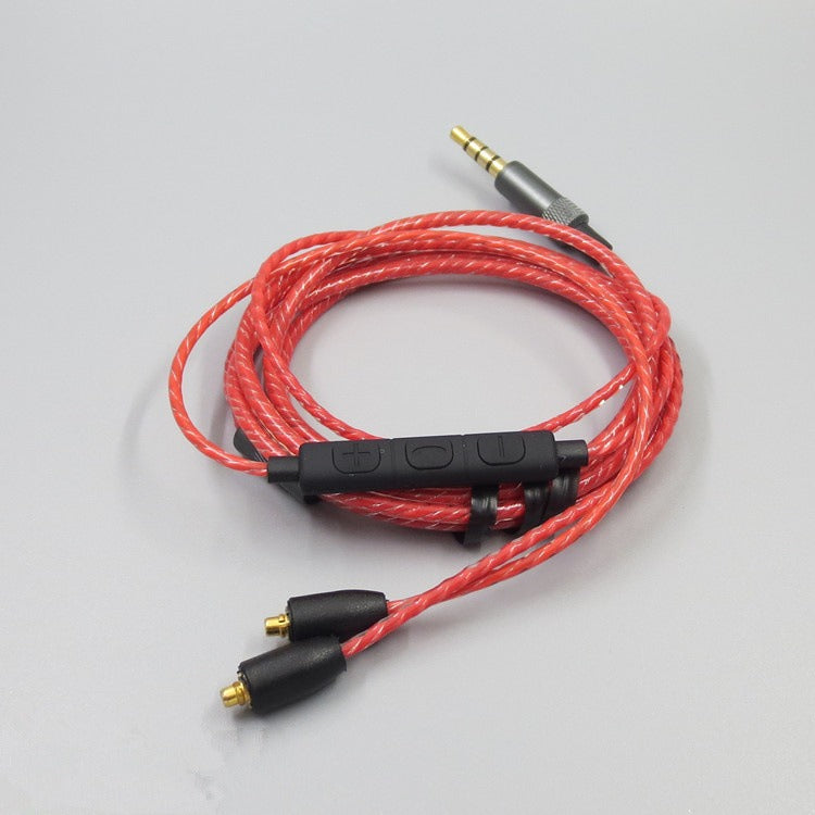 Suitable for Shure MMCX SE215 SE535 SE846 UE900 volume adjustable headphone cable - Korvel