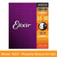 Acoustic Guitar Strings: 80/20 Bronze with NANOWEB Coating, Long - lasting Bright Tone, Comfortable Feel, Medium 13 - 56 - Korvel