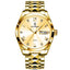 Reloj de Hombre Suizo Impermeable con Doble Calendario y Brillo
