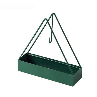 3-Legged Iron Mosquito Coil Stand - Stylish Sandalwood Design