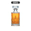 Crystal Glass Whiskey Decanter, Lead-Free, Luxury Barware, Wine Bottle, Home Party, 750ml - Korvel