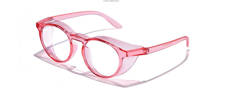 Spring and autumn new personality anti-fog TR90 round frame goggles creative can be equipped with myopia anti-blue glasses（HM016） - Korvel