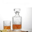 Crystal Glass Whiskey Decanter, Lead-Free, Luxury Barware, Wine Bottle, Home Party, 750ml - Korvel