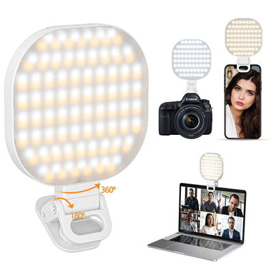 Versatile LED Ring Light for Photography and Video Conferencing