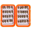 LEO 40pcs/box Fly Fishing Flies Lure High Carbon Steel Fly Tying Hooks for Trout Fishing Artificial Flies - Korvel