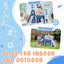 Toddler Pirate Ship Slide Set with Basketball Hoop