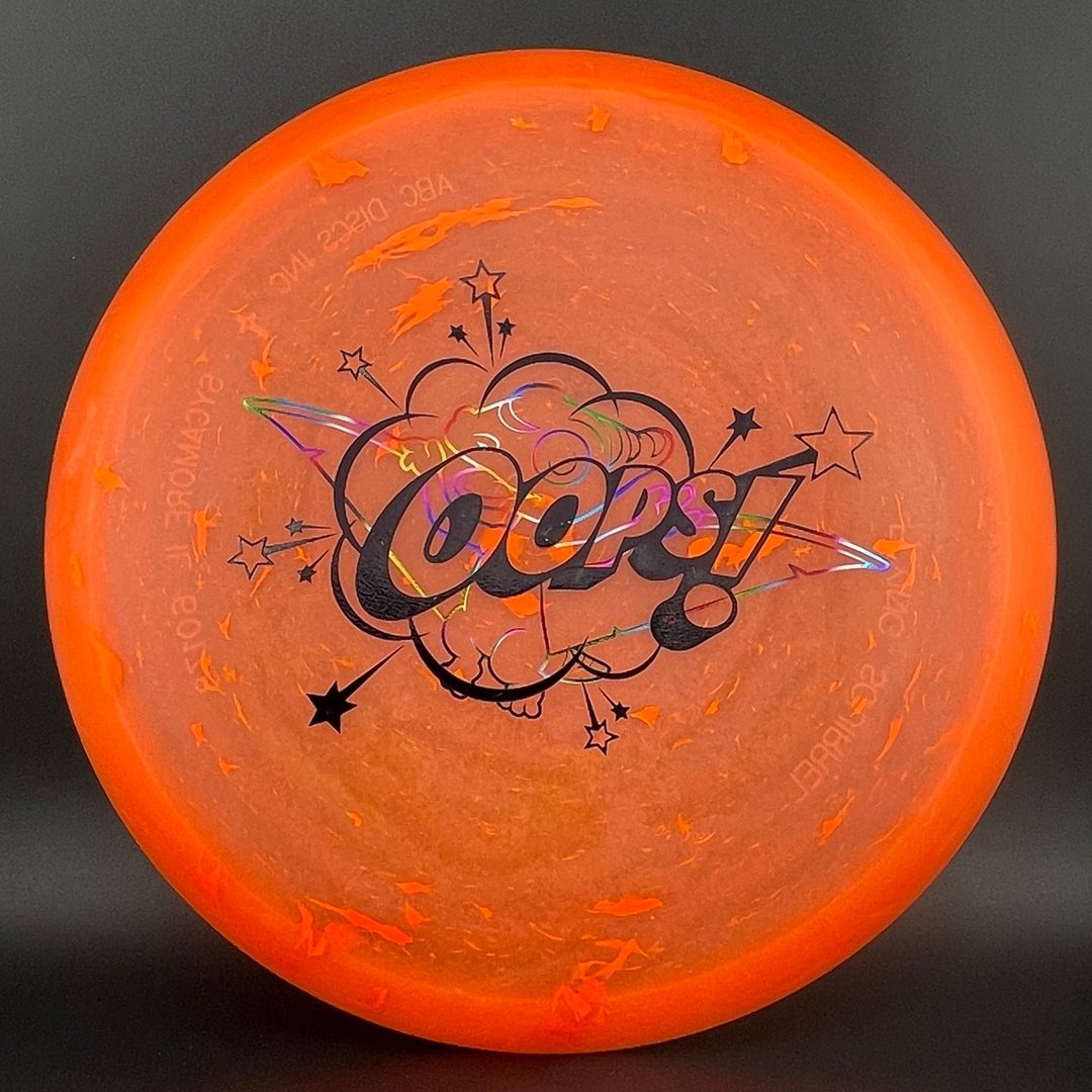 Egg Shell Brachiosaurus - Misprint Disc Golf Disc