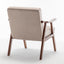 Mid-Century Modern Solid Wood Accent Chair