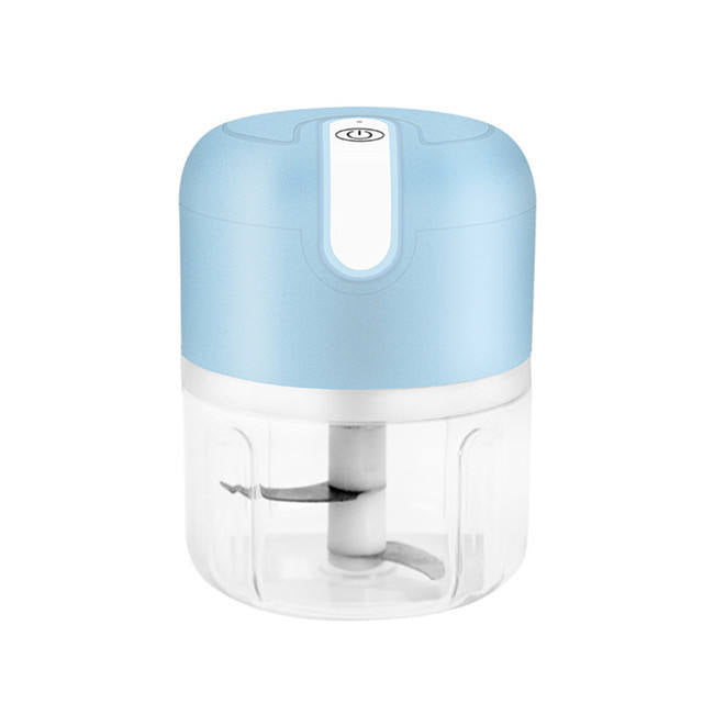 250ml Home Kitchen Appliances Vegetable Meat Electric Mini USB Rechargeable Multifunctional Chopper Garlic Masher Wireless Garlic Beater - Korvel
