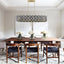 Modern Champagne Gold Oval Crystal Chandelier