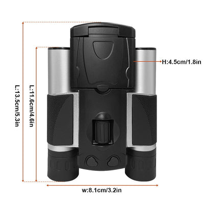 HD video camera starlight night vision bird watching telescope outdoor with screen binoculars digital telescope - Korvel