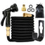 100 - ft Expandable Garden Hose with Nozzle. Light, Durable & Kink - Free for Car Wash & Outdoor Watering - Korvel