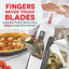 Safe Slice Mandoline for Vegetables, Meal Prep & More with 30+ Presets & Thickness Adjuster - Korvel