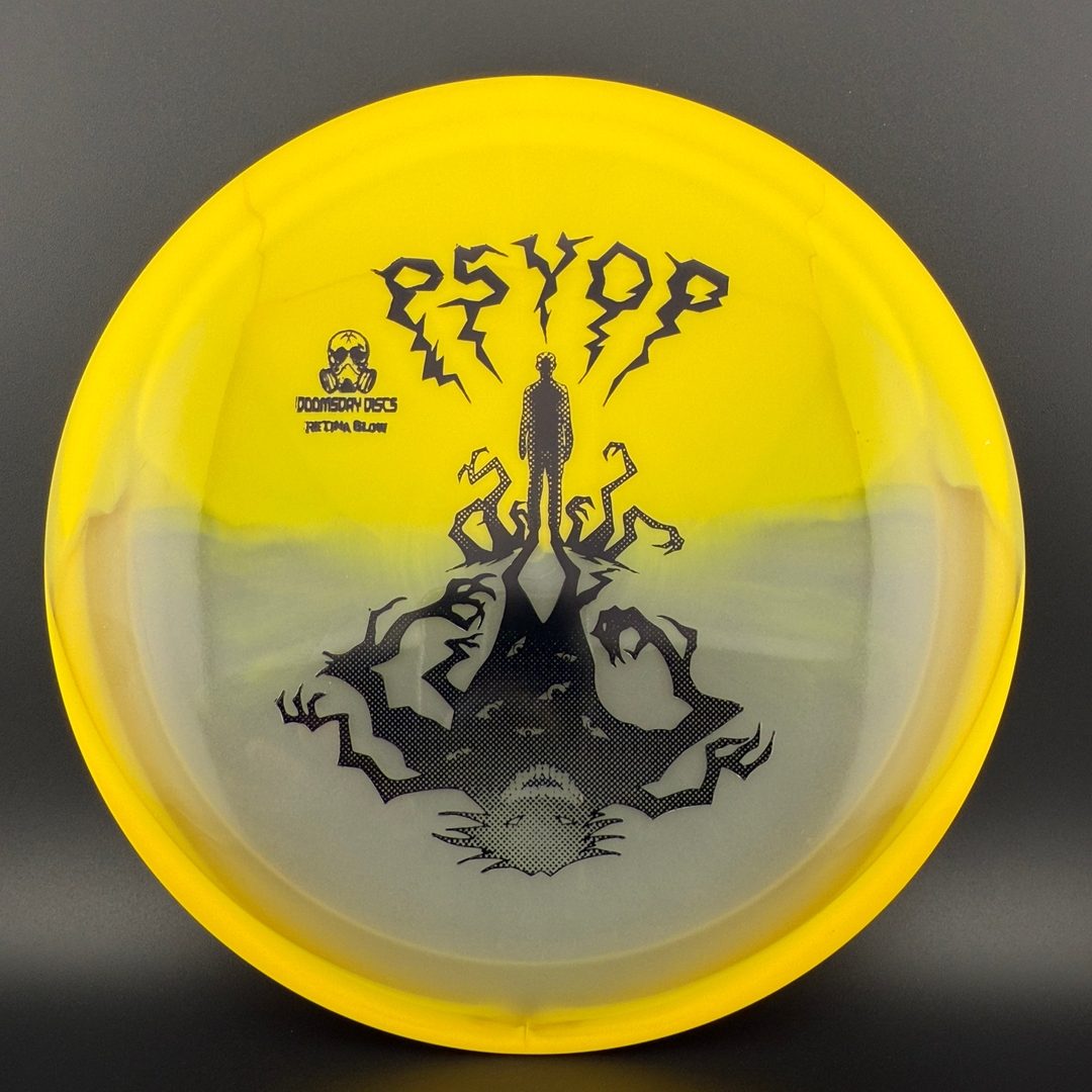 Glow Retina Psyop - Shadow Monster Disc Golf Driver