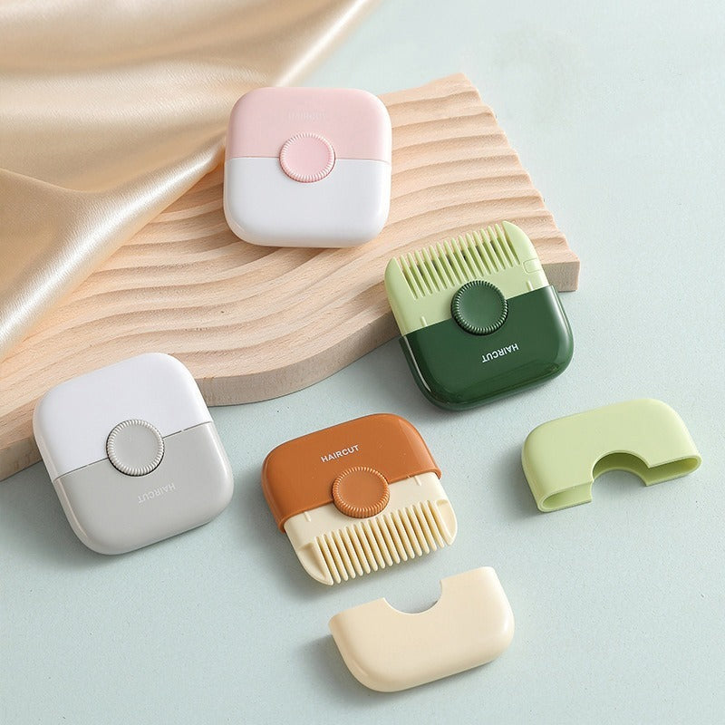 A multifunctional two in one hair clipper for girls at home, designed for trimming broken hair, branching hair, and thinning hai - Korvel