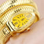 Elegant Snake-Shaped Women's Quartz Bracelet Watch
