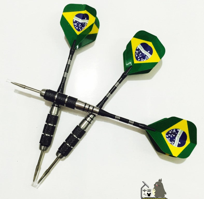 3pcs High quality nickel-plated steel tip dart - Korvel