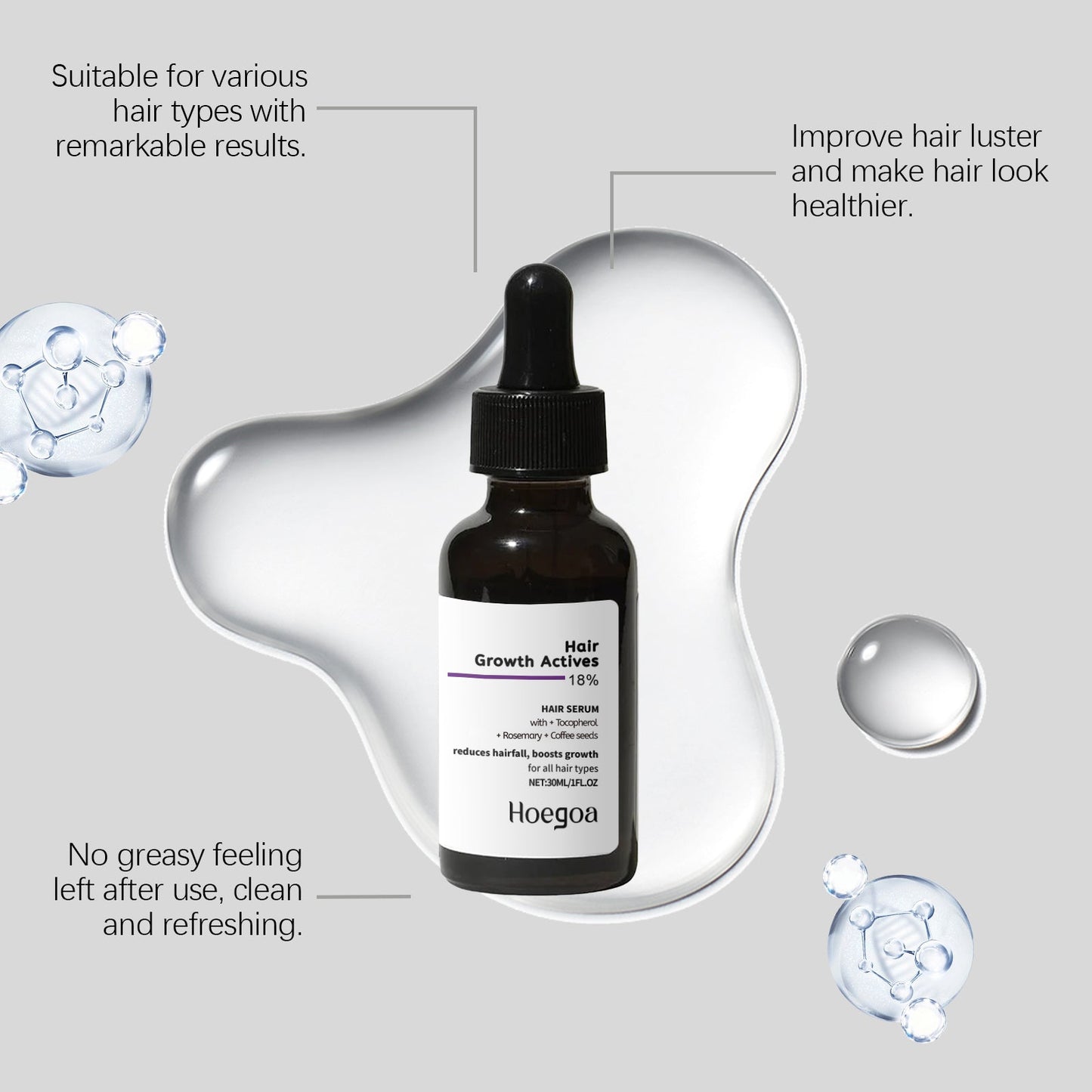 Esencia Nutritiva para el Cuidado del Cabello para Hidratación y Reparación