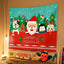 Tapisserie de Noël Élégante pour Décor Festif