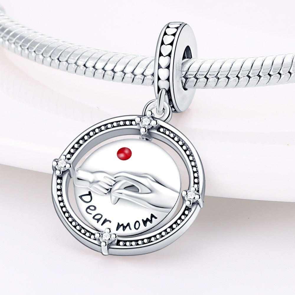 Heart-Shaped Blessing Pendant for Mother's Day