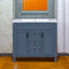 36'' Modern Bathroom Vanity - Cabinet Only with Soft Closing Doors